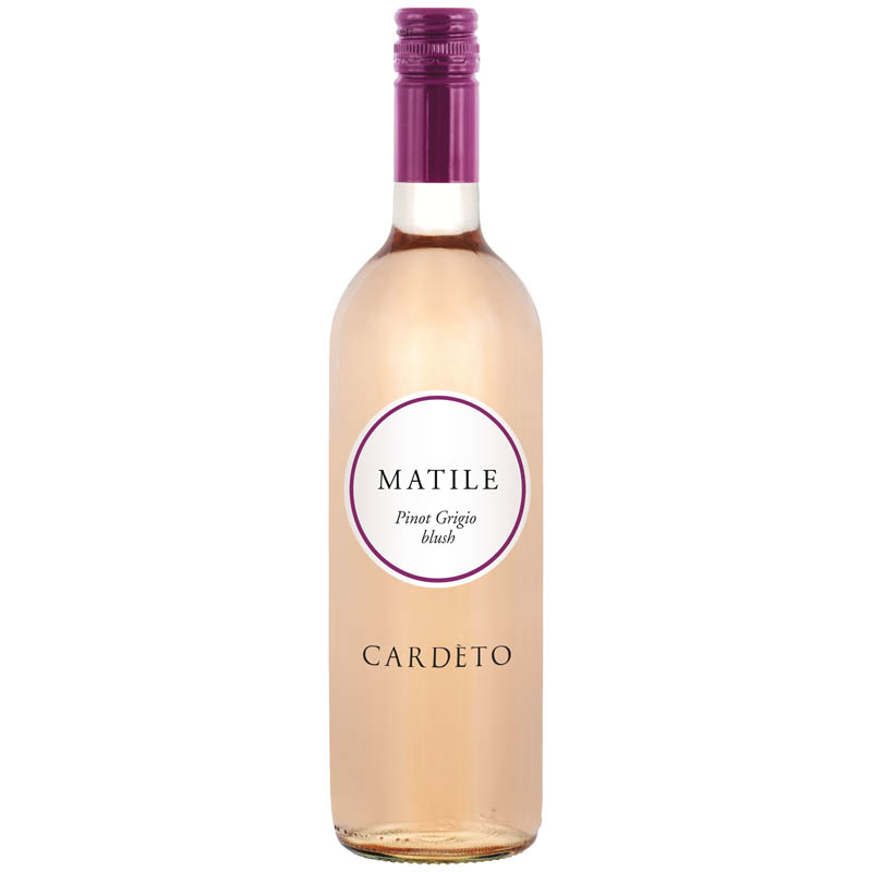 IGP aus Grigio der Matile Pinot Genossenschaftskellerei Umbria Cardeto Blush